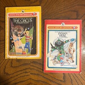 Choose Your Own Adventure kids books | set of 2 vintage books